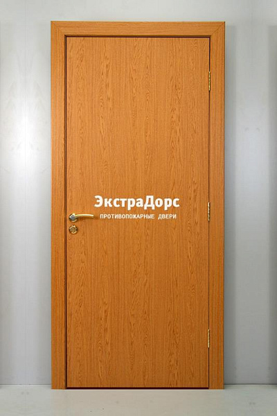 Противопожарная дверь с мдф медовый дуб в Москве  купить