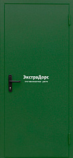 Противопожарная дверь ДМП-01-30 зеленая входная металлическая
