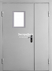 Противопожарные двери со стеклом от производителя в Москве  купить