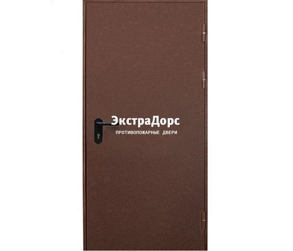 Противопожарная дверь EI 60 ДПМ 2 типа коричневая в Москве  купить