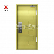 Маятниковая противопожарная дверь EIW 30 ДМП-01-EIW30 ДП21