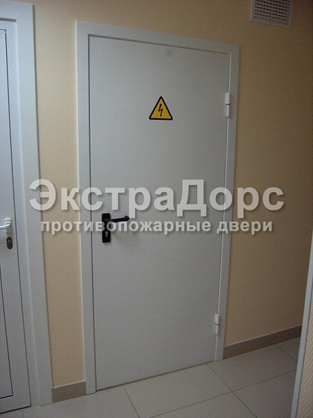 Противопожарная однопольная дверь ДГ